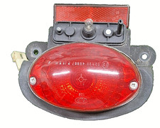 Supporto + Fanale Stop Posteriore Aprilia Rs 125 Anno 1992 1993 1994 2002 2004