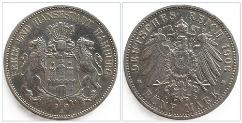 Impero marchi pezzo 1908 j - impero,