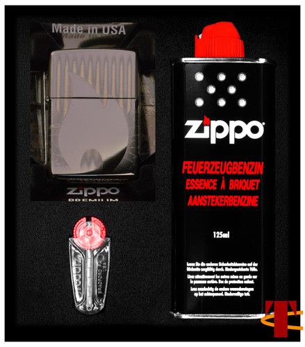 Zippo geschenkset flame - zippo, design