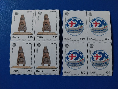 Italia 1992 europa cept - europa, 2