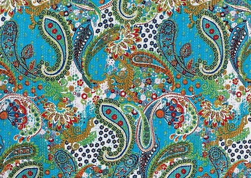 Trapuntino copriletto kantha - trapuntino,