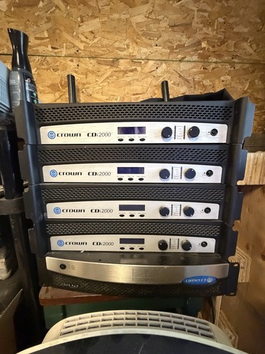 Crown cdi 2000 amplificatore - 2000,