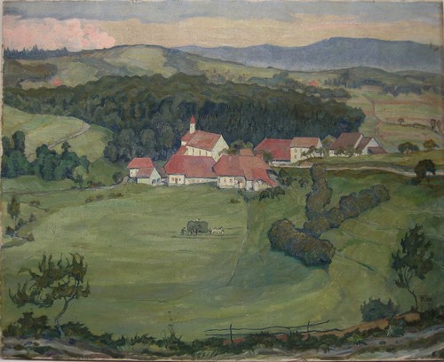 Quadro dipinto olio antico