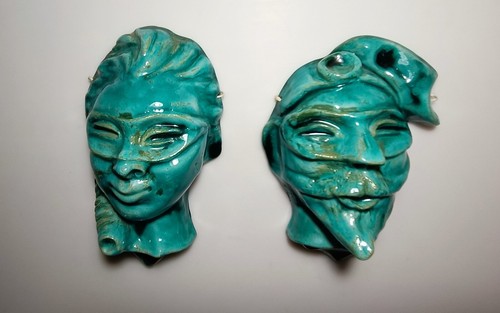 Due ceramiche firmate - firmate, cà