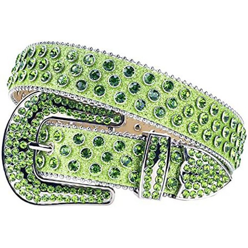 Cintura uomo western - , strass