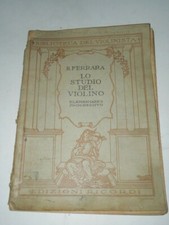 SPARTITO MUSICALE DEI PRIMI '900-"LO STUDIO DEL VIOLINO"-ELEMENTARE PROGRESSIVO