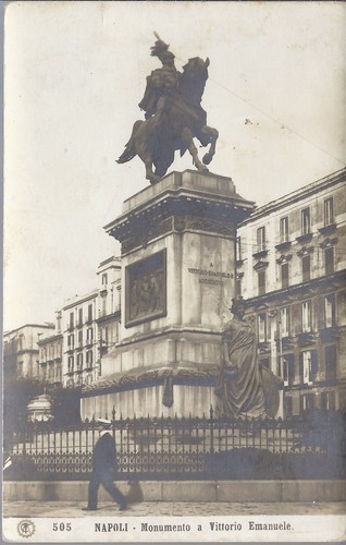 Napoli monumento a - napoli, vittorio