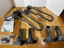 Portapacchi da tetto Thule per kayak/canoa con 4x 8" rapido montaggio grondaia pioggia torri 300 piedi