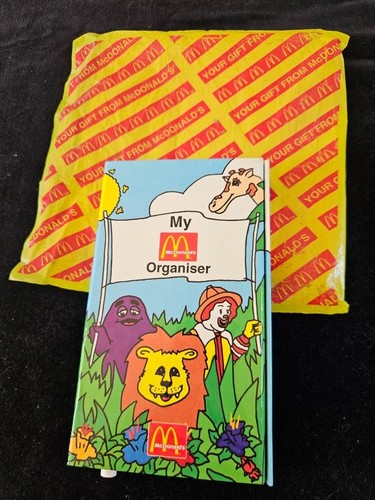 Rare mcdonald 1994 diary - rare, mcdonald's