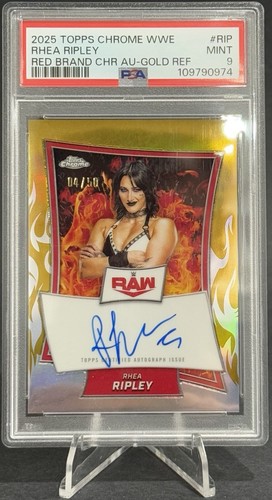 2025 topps chrome wwe rba - chrome,