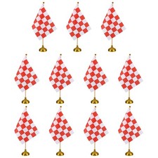 12Pack 12" Red and White