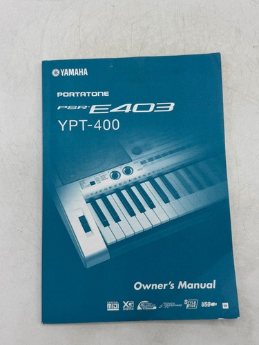 Yamaha portatone psr - portatone, psr-e403