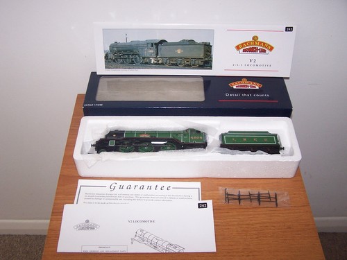 Bachmann locomotive green - bachmann,