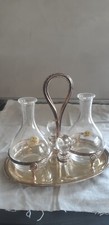 Oliera in argento 800 con