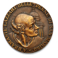 SAN MARINO Medaglia commemorativa BRAMANTE LAZZARI DELLE PENNE