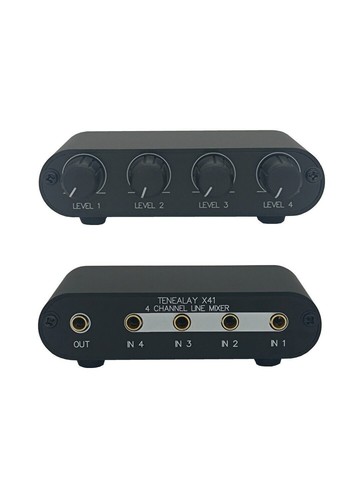 Mixer audio vie 5mm stereo - 3.5mm,