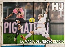POSTER ALESSANDRO DEL PIERO HURRA' JUVENTUS 80x60 CM + AUTOGRAFO STAMPATO