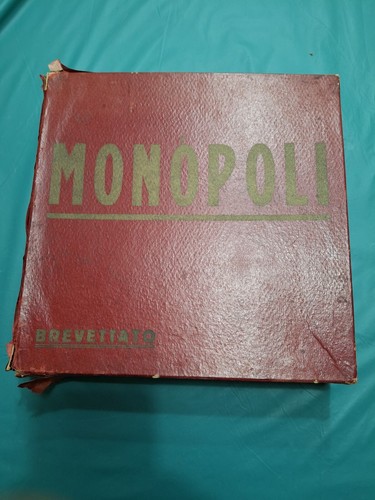 Monopoli edizione fine anni - monopoli,