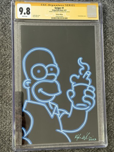 Schizzo fumetto homer bart - fumetto,