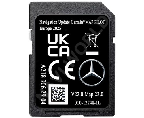 Mercedes garmin map pilot - sd,