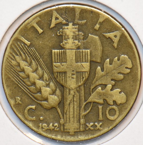 Italia 1942 centesimi - 1942, 10