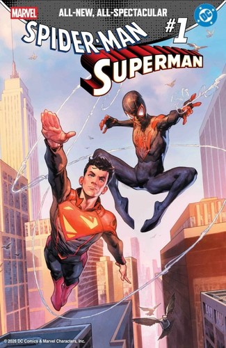 Marvel spider man superman - marvel/dc, spider-man/superman