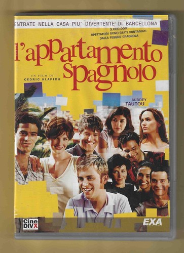 Dvd appartamento spagnolo - dvd, l'appartamento