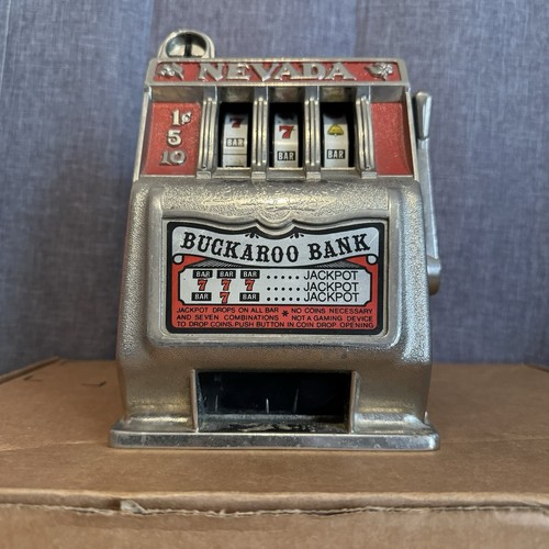 Slot machine vintage buckaroo - machine,