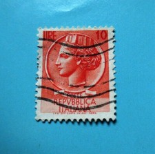 Francobollo 10 lire