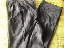 Burberry originale pantalone viscosa blu uomo tg 48/man trouser