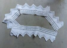 N. 2 BORDURE IN PIZZO PER BIANCHERIA