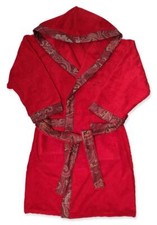 ETRO COMPLETO BAGNO 6 PEZZI IN SPUGNA DI COTONE CON BANDA IN RASO Tg.M