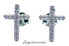Orecchini  Croce Argento 925