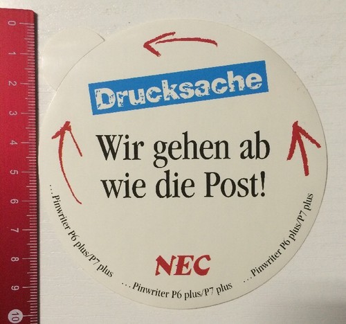 Adesivo sticker nec stampa - nec,