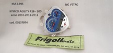 AGILITY R16 200 2010 2011 CONTACHILOMETRI STRUMENTAZIONE KM 2.995 KYMCO 00137074