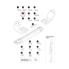 Bullone Thule per Hullavator