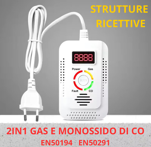 Rilevatore monossido - rilevatore, di