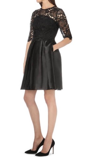 Abito ted baker nero pizzo - ted,