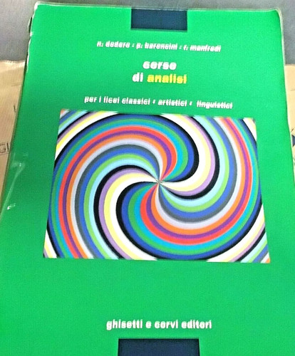 Corso analisi per licei - analisi.,