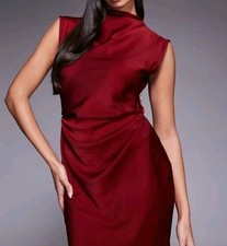 Asos design abito midi - midi, raso