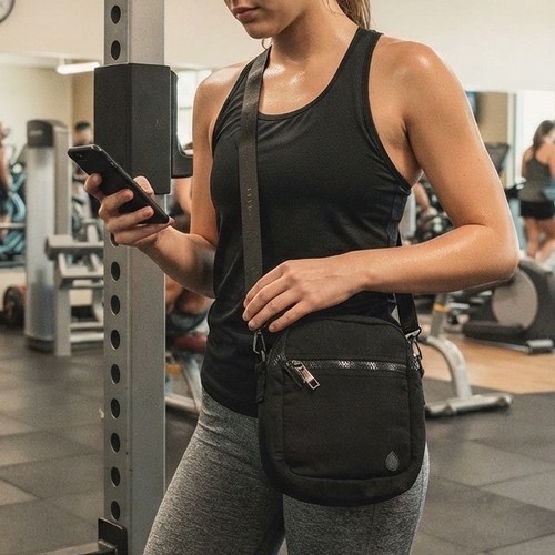 Borsa tracolla hydrojug nera - a,