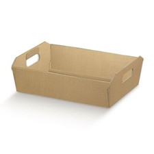 SETA ORO Vassoio Cesto in