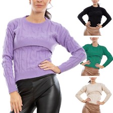 Maglione due pezzi canotta e