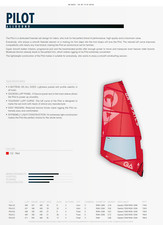 Windsurfing sail Gaastra
