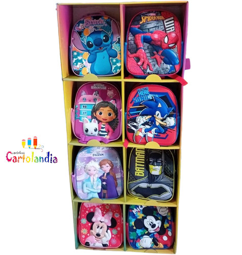 Zaino asilo stitch spiderman - asilo,