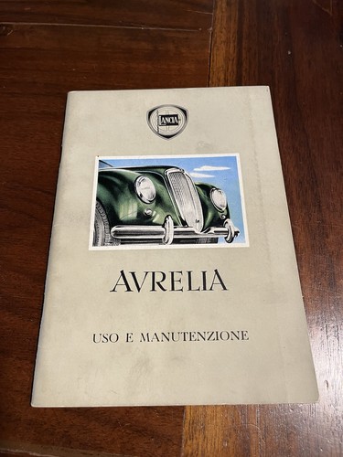 Manuale lancia aurelia - lancia,