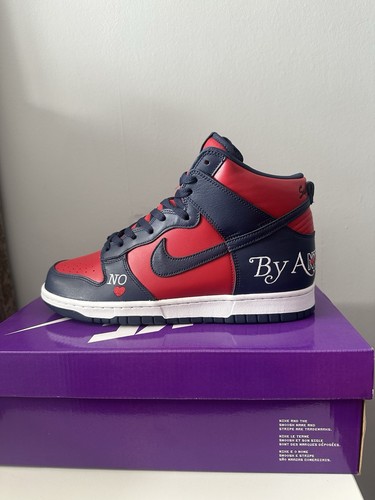 Supreme nike high dunk by - dunk,