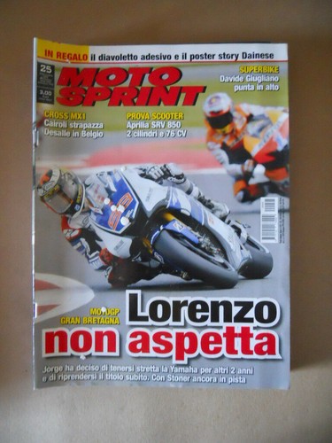 Motosprint 2012 poster - n�25,