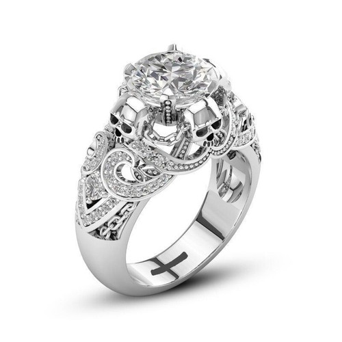 Anello fidanzamento teschio - fidanzamento,