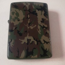 Raro accendino ZIPPO vintage originale Camouflage MIMETICO anno 1991 D VII 